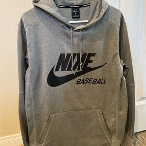 Nike baseball hooded sweatshirt